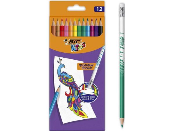 Bic Kids Evolution Illusion, Radierbar - Farbstifte
