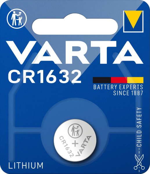 Varta CR1632 Lithium - Knopfzelle