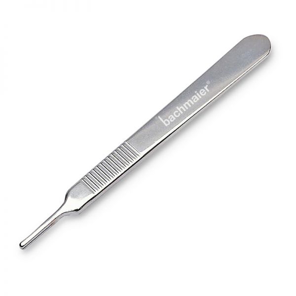 Skalpellgriff aus Eisen verchromt von bachmaier®
