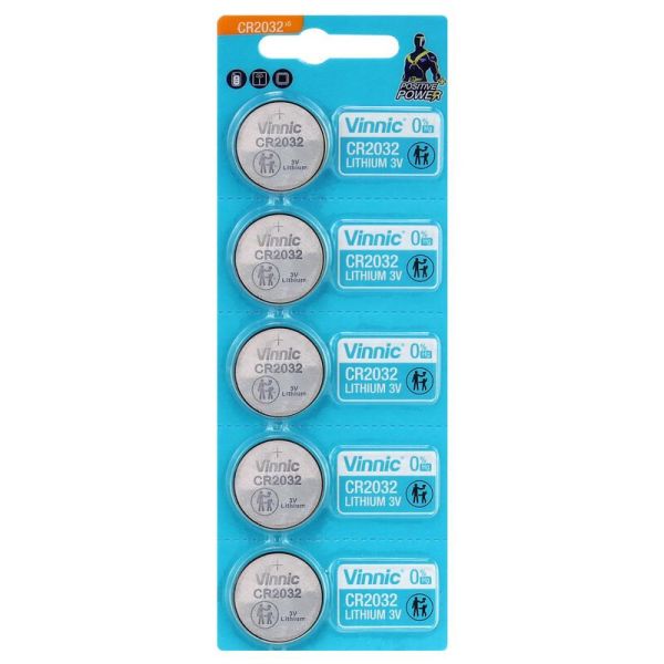 Vinnic CR2032 - 5 Knopfzellen