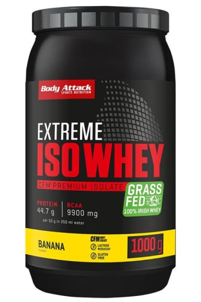 Body Attack Extreme Iso Whey (Banana)