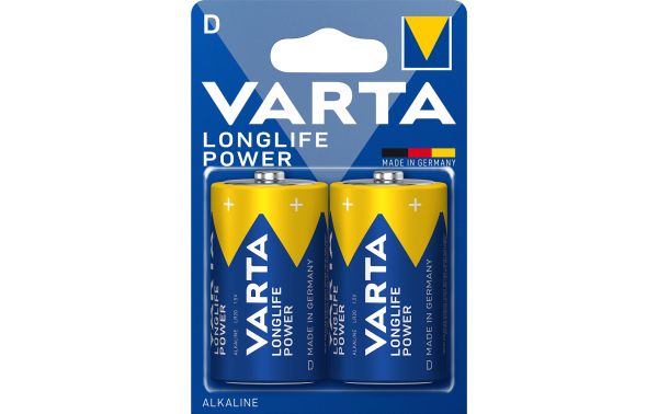 Varta Longlife Power, D - 2 Batterien