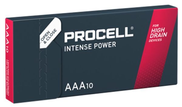 Procell AAA (LR03) Intense - 10 Batterien