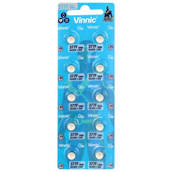Vinnic 377F - 10 Knopfzellen