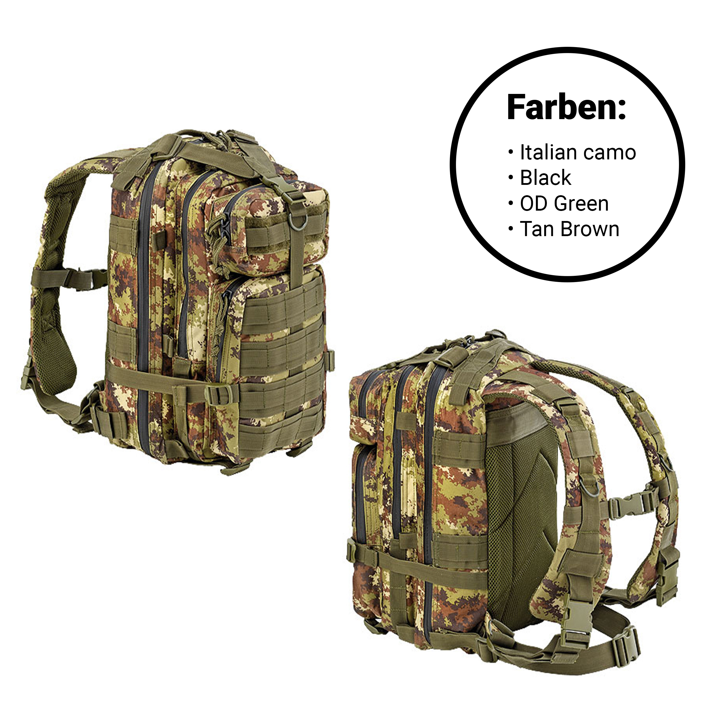 Defcon 5 Backpack Defcon 5 Tactical Backpack (Schwarz) - Militär-Rucksack kaufen ...