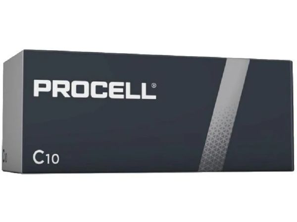 Duracell Procell, C - 10 Batterien