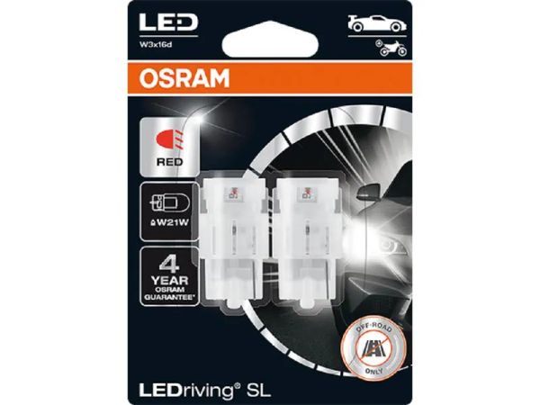 Osram LEDriving SL, Rot - 2 Signallampen