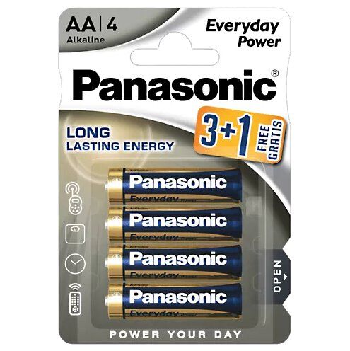 Panasonic Everyday Power, AA - 4 Batterien