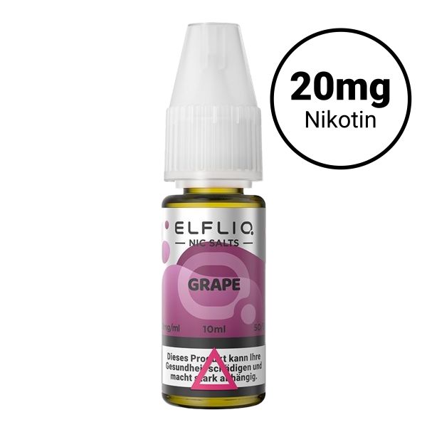 Elfbar Elfliq Nic Salts 20mg - Grape
