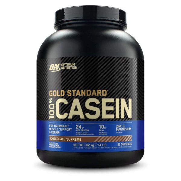 Optimum Nutrition 100% Casein Gold Standard (Chocolate Supreme) - 1.82 Kilogramm