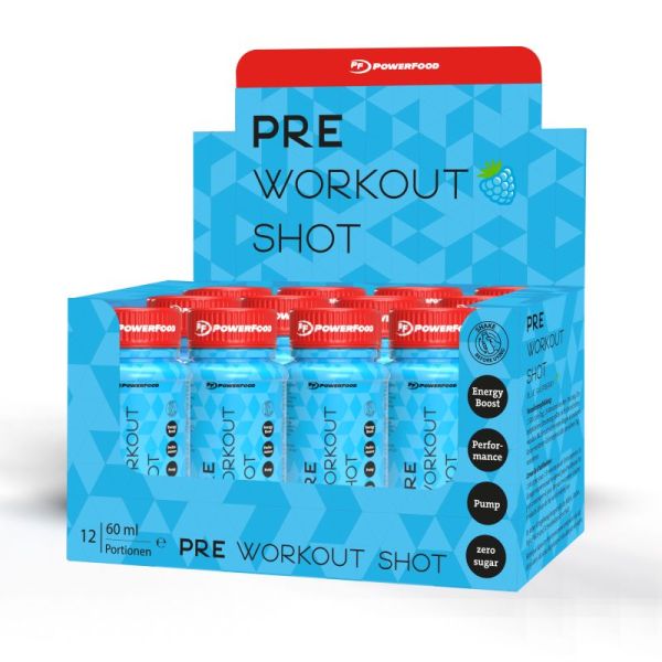 Powerfood One Pre-Workout Shots 12x60ml