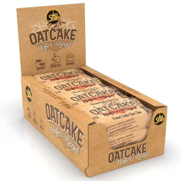 All Stars Oatcake 12x80g (Peanut Butter Choc Chip)