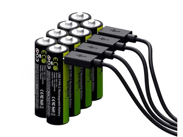 Verico LoopEnergy AA, USB-C - 8 Akku (wiederaufladbare Batterien)