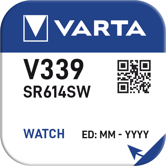 Varta V339 / SR614SW - Uhrenbatterie