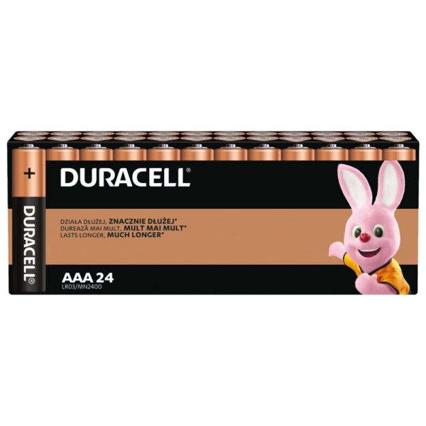 Duracell Basic AAA (LR03) - 24 Batterien