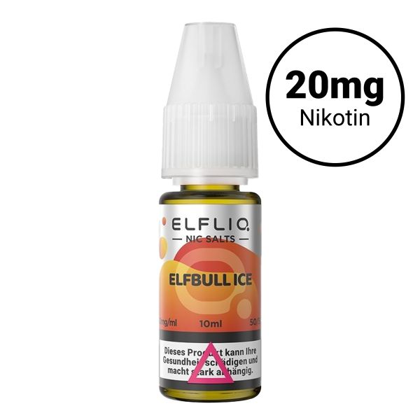 Elfbar Elfliq Nic Salts 20mg - Elfbull Ice