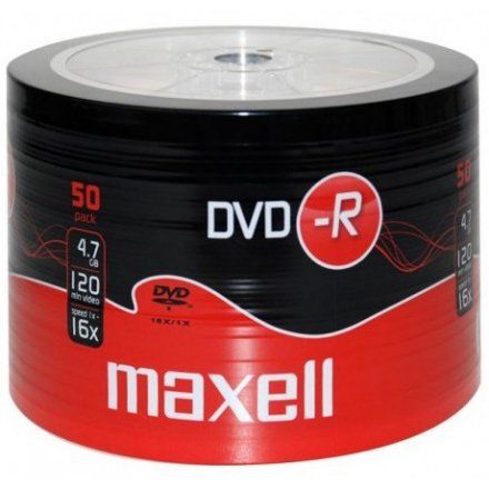 Maxell DVD-R 120Min 4.7GB 16x - 50 Disk