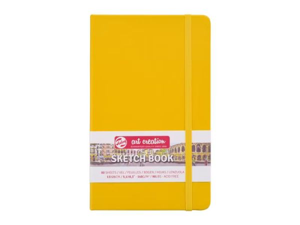 Talens 13x21 cm, Gelb - Malbuch