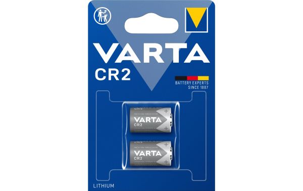 VARTA Lithium Batterie CR2, 2Stk