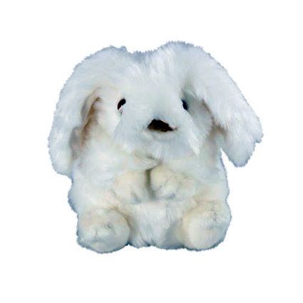 Kleiner Eskimo Plüschtier Hase (18cm) - Farbe Weiss