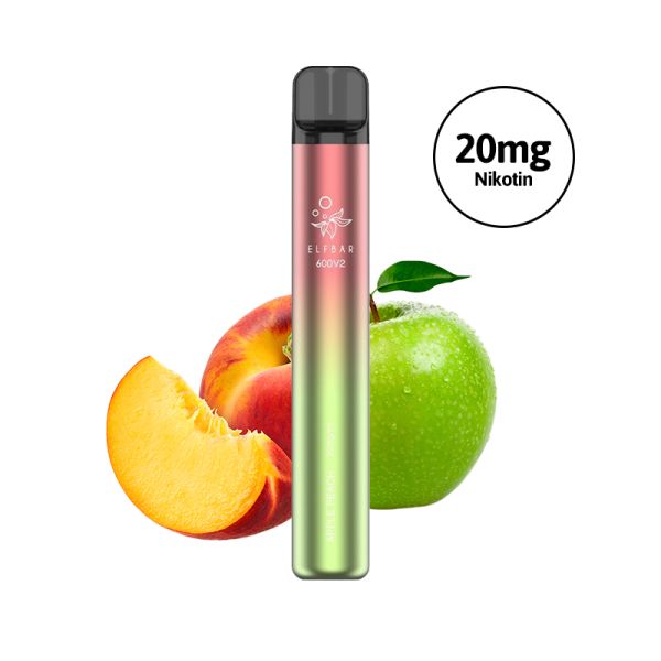 Elfbar 600 V2, Apple Peach - Vape