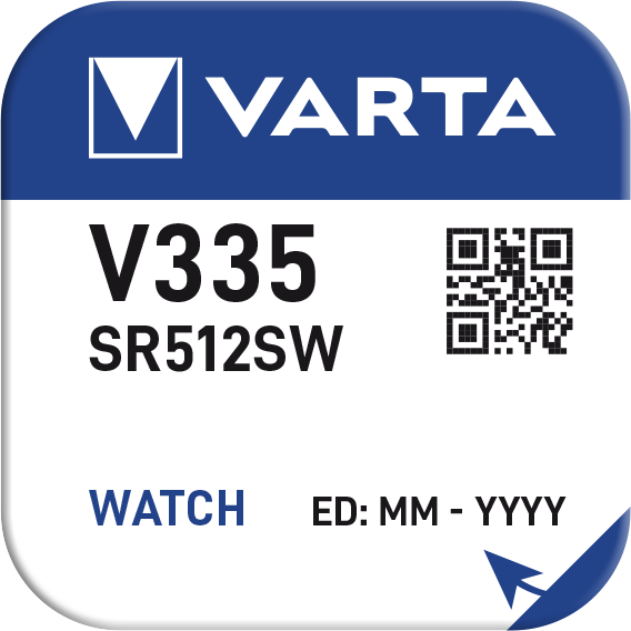 Varta V335 / SR512SW - Uhrenbatterie