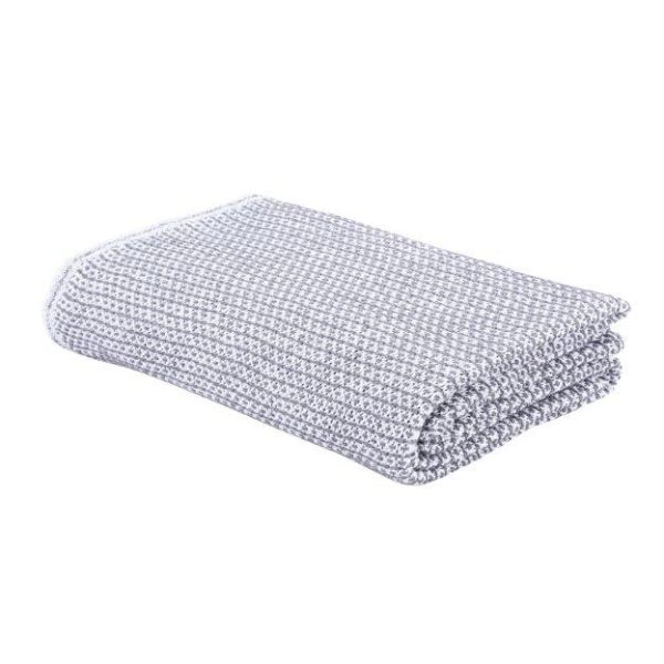 Eskimo Ascona Sommer-Decke (150x210cm) - Weiss/Anthrazit