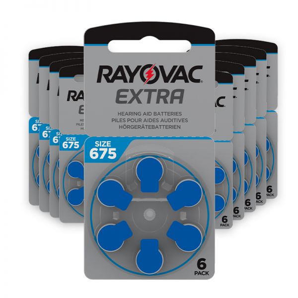 Rayovac Extra 675 Hörgerätebatterien