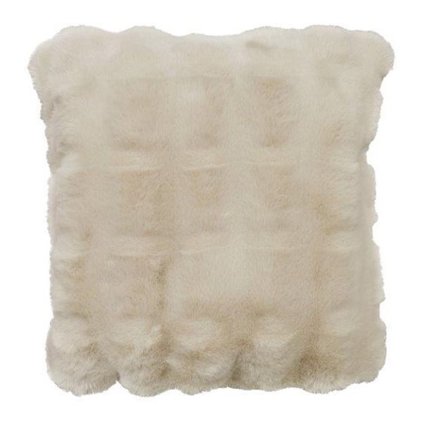 Eskimo Cloud Kissen (45x45cm) - Zierkissen in Nougat (Braun)