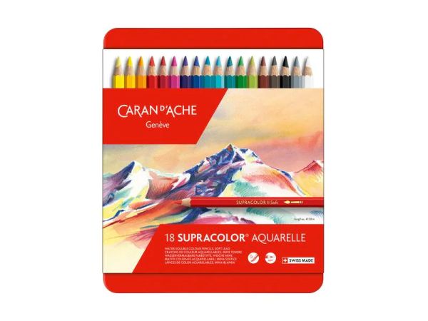 Caran d'Ache Supracolor, Aquarell - Farbstifte