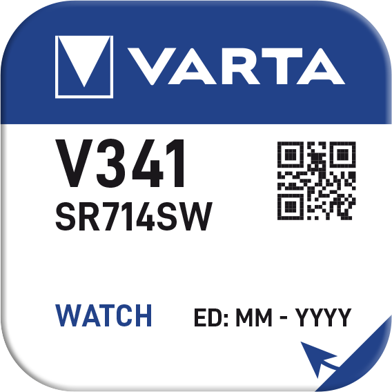 Varta V341 / SR714SW - Uhrenbatterie