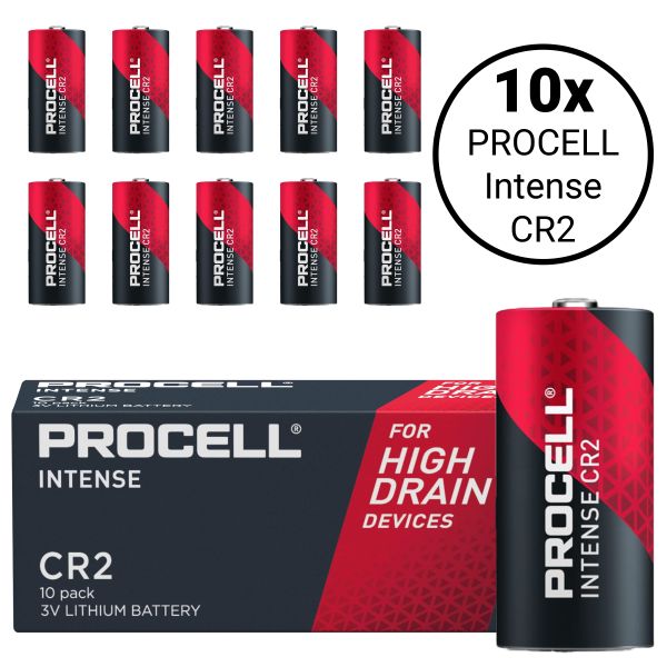 Procell CR2 (Lithium) Intense - 10 Batterien