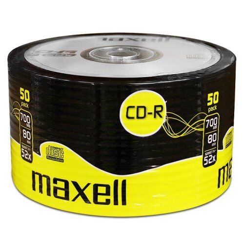 Maxell CD-R 80Min 700MB 52x - 50 Disk