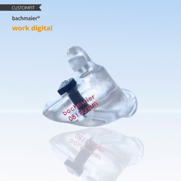 bachmaier® work digital Arbeits Gehörschutz Customfit