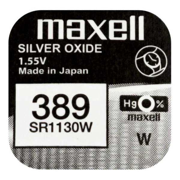 Maxell 389 / SR1130W - Knopfzelle