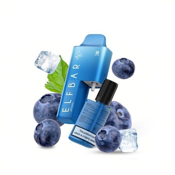 Elfbar AF5000, Blueberry ICE - Vape