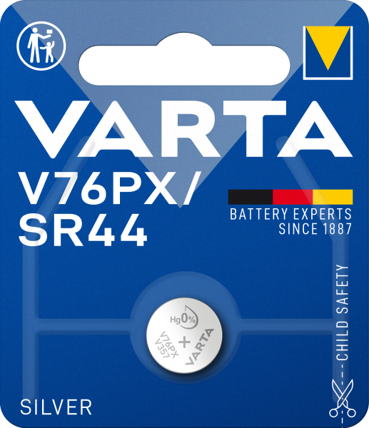 Varta V76PX V76PX / SR44 - Knopfzellen Batterie