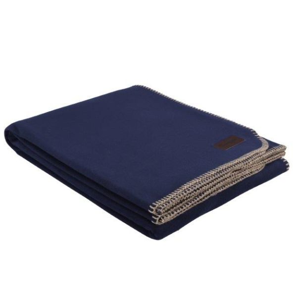Eskimo Luxusvelours Decke (150x200cm) - Marine
