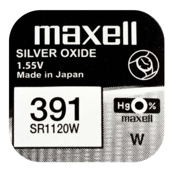 Maxell 391 / SR1120W - Knopfzelle