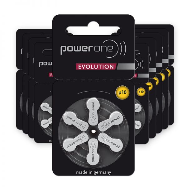 Power One Evolution p10 Hörgerätebatterien