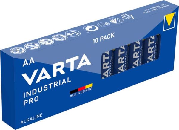 Varta Industrial, AA - 10 Batterien