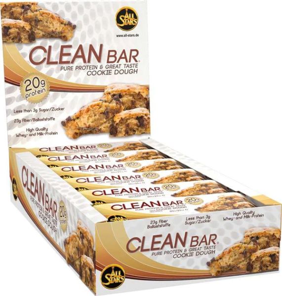 All Stars Clean Bar 18x60g (Cookie Dough)