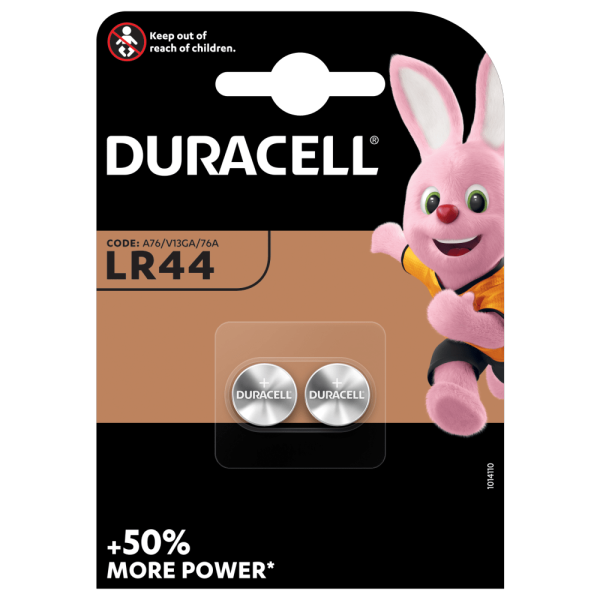 Duracell LR44 - 2 Knopfzellen