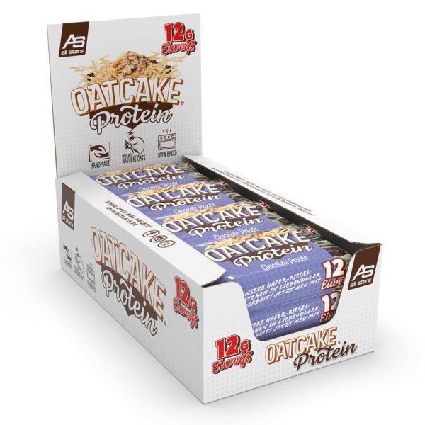 All Stars Oatcake Protein Bar 12x80g (Choco Drizzle)