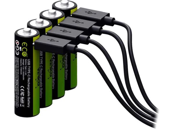 Verico LoopEnergy AA, USB-C - 4 Akku (wiederaufladbare Batterien)