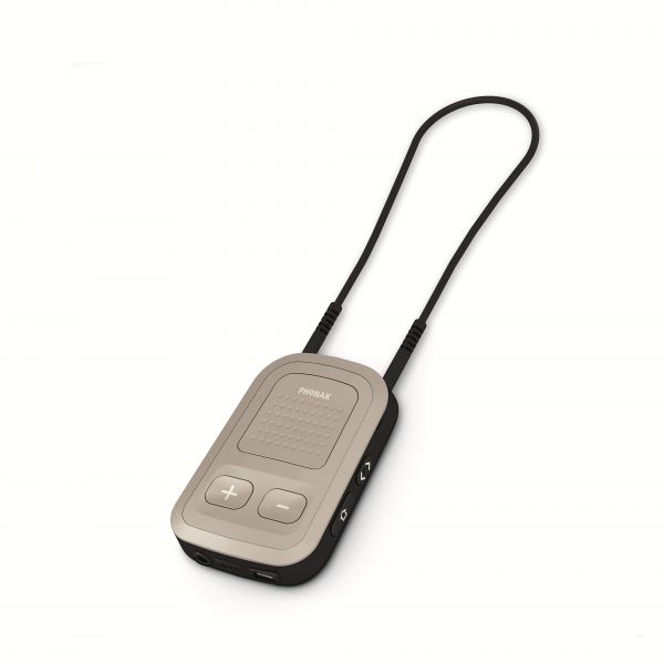 Fernbedienung Phonak ComPilot 2 für Hörgeräteplattformen Belong & Venture