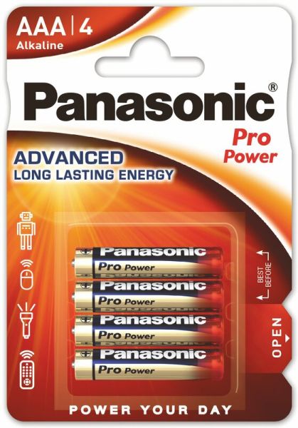 Panasonic Pro Power, AAA - 4 Batterien