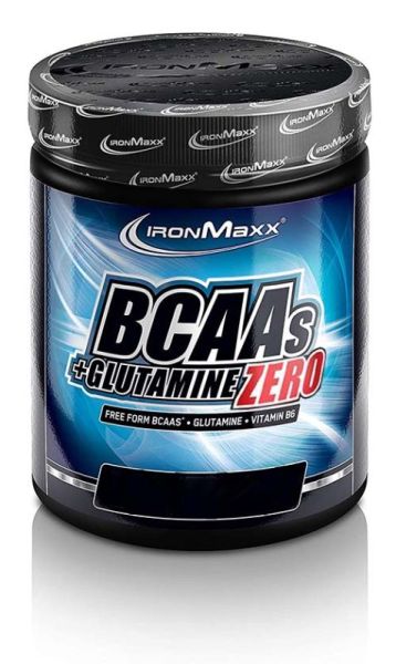 Ironmaxx BCAAs + Glutamine zero (Raspberry)