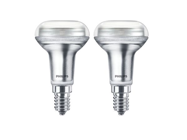 Philips Warm white E14, 40W - 2 LED Lampen