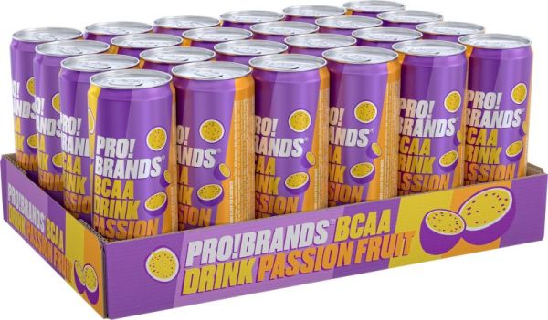 ProBrands BCAA 24x330ml (Passionfruit)